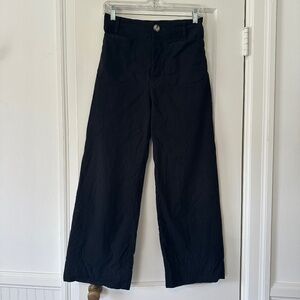Anthropologie Maeve The Colette Magic Fabric Crop Pants Black Size 26